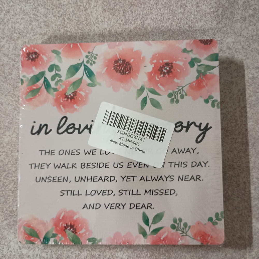 In Loving Memory Home Decor (A-30)